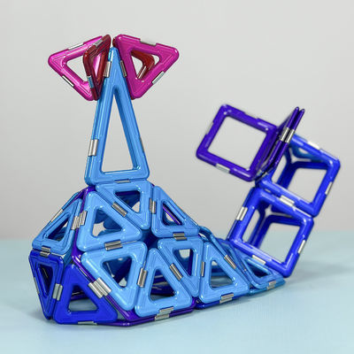 شراء البيئة الصديقة البلاط المغناطيسي الحيوانات الحوت 3D البناء أفضل اللعب الهدية للأطفال online manufacture
