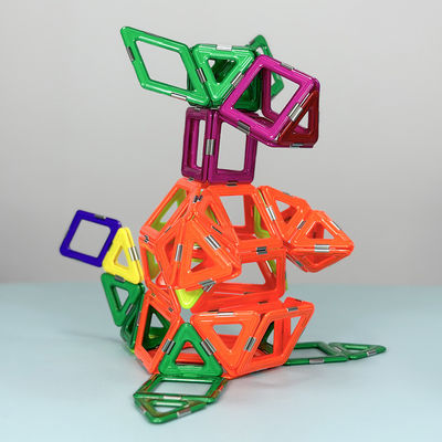 شراء 3D إبداعي الأطفال لعبة الكنجرو الكتل المغناطيسية الحيوانات الملونة online manufacture