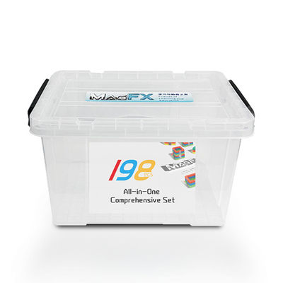 شراء حديقة الأطفال البلاط المعلم المغناطيسي 198Pcs, كتلة بناء التعليمية المغناطيسية online manufacture