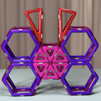 الهياكل الفراشة 3D الكتل اللعب المغناطيسية السطح الناعم بناء ألعاب الأطفال هدية