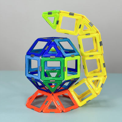 أشكال الكرة الأرضية 3d الكتل المبانية المغناطيسية STEM ألعاب ألغاز الأطفال الشكل المخصص